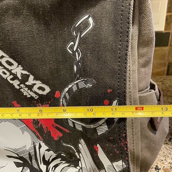 Tokyo Ghoul Canvas Backpack and Matching Shirt Men’s Large - Picture 12 of 15
